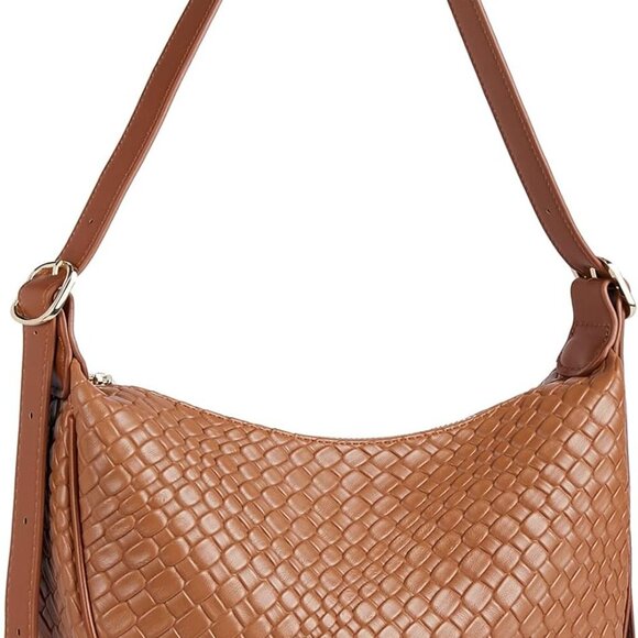 Purses for Women Small Crossbody Bags Crescent Shoulder Bag Hobo Handbag with Ad - Picture 1 of 6
